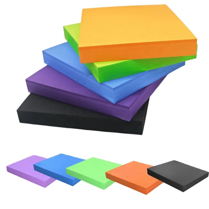 Wholesale High Quality EVA Yoga Pilates Massage Soft Waterproof Yoga Balance Pad Yoga Mat