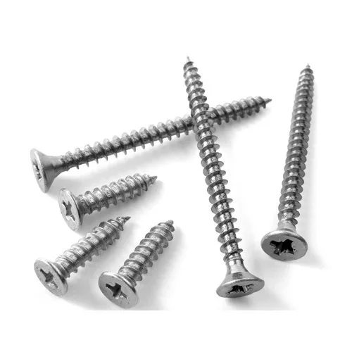 Inch Stainless Steel Cross Recessed Countersunk Head Wood Screws