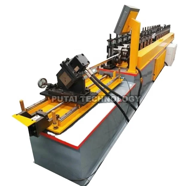 Automatic Main T Cross Tee Wall Angle Ceiling Grid Making Roll Forming Machine