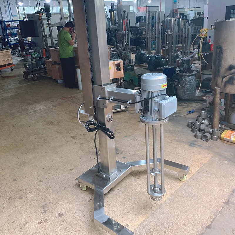 SS304/316L homogenizer batch mixer high shear dispersing emulsifier mixer