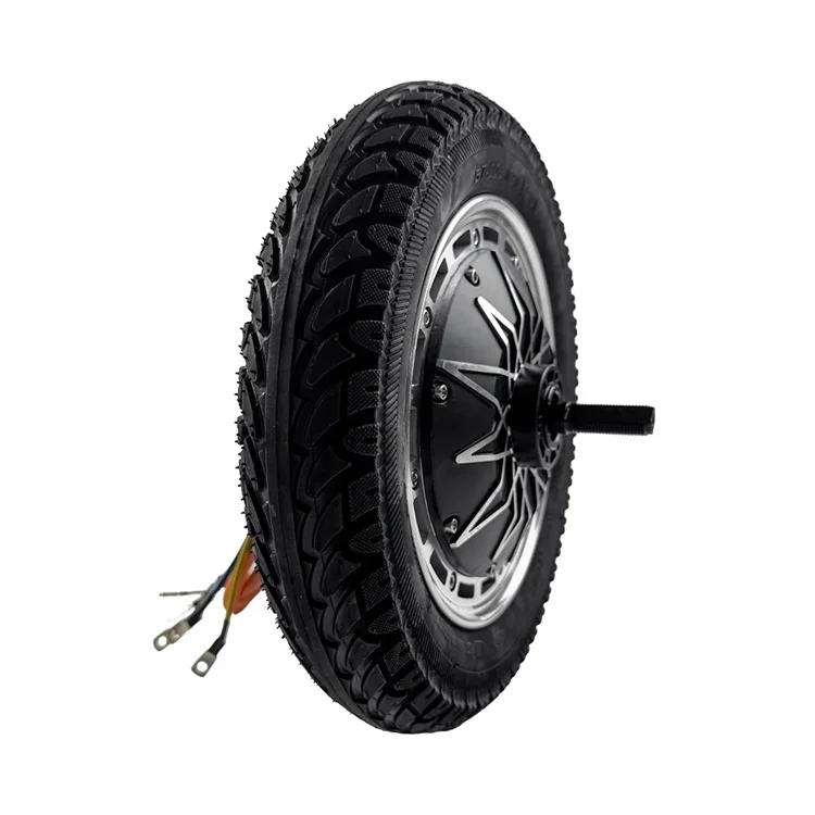 12 Inch Scooter Hub Motor Wheel 72V 5000W Electric Brushless E-Bike Motor Wheel