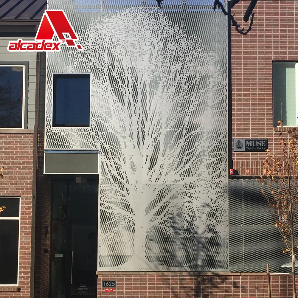 Exterior Facade Panel Aluminium Powder Coated Cladding Panel Interior and External Aluminum Decorative 3d Wall Panels