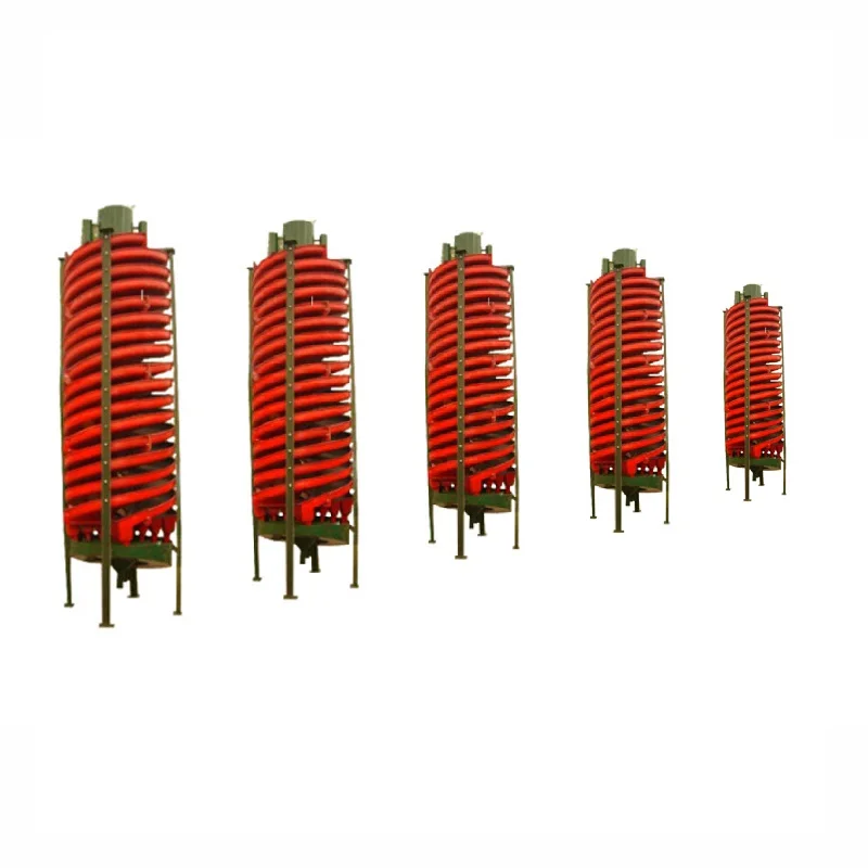 
Spiral sluice used for separating various minerals , mine equipment for gold processing 