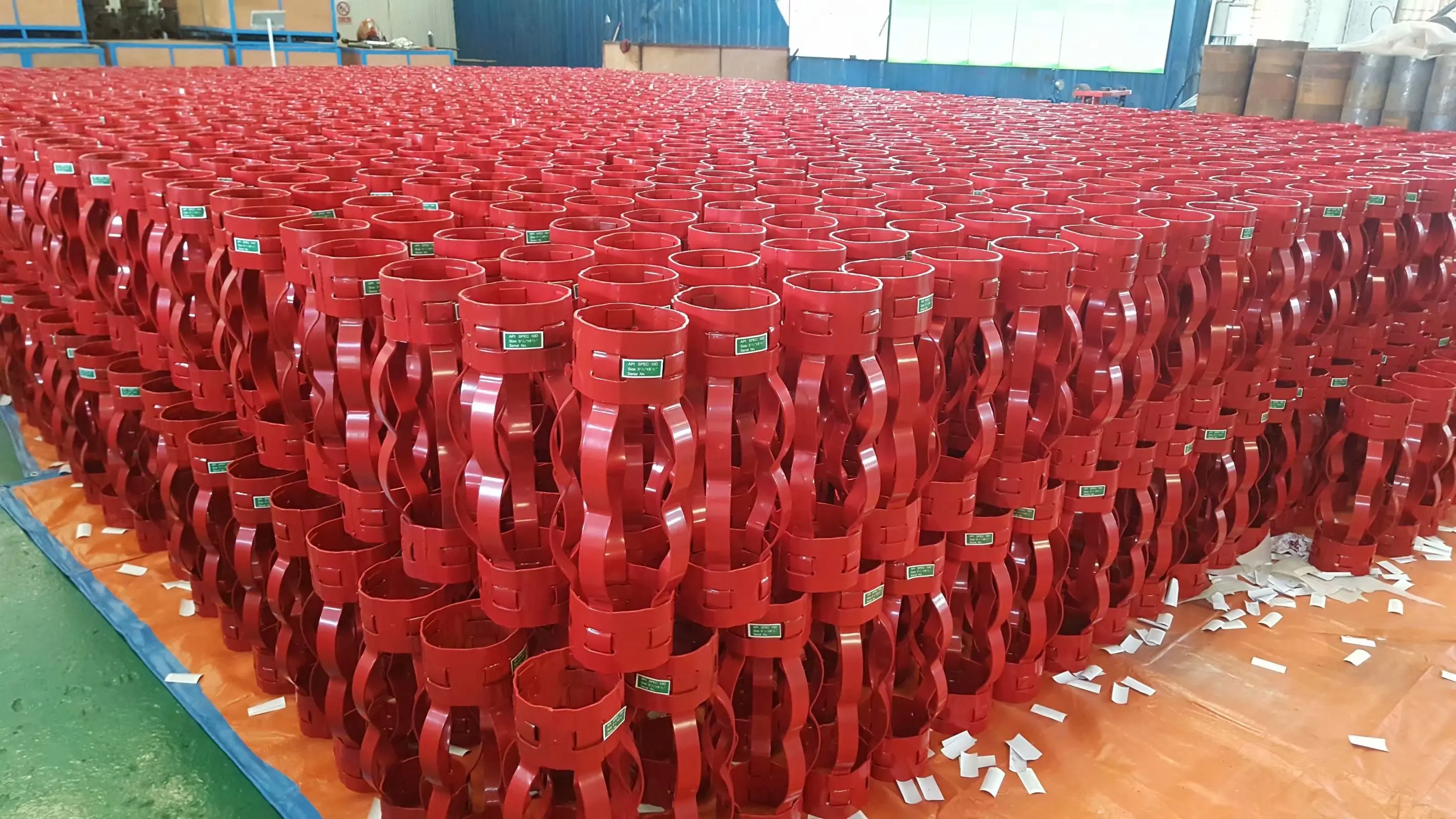 API standard the centralizer is a cementing tool for Oil Pipe/Oil and Gas Bow Spring Centralizer