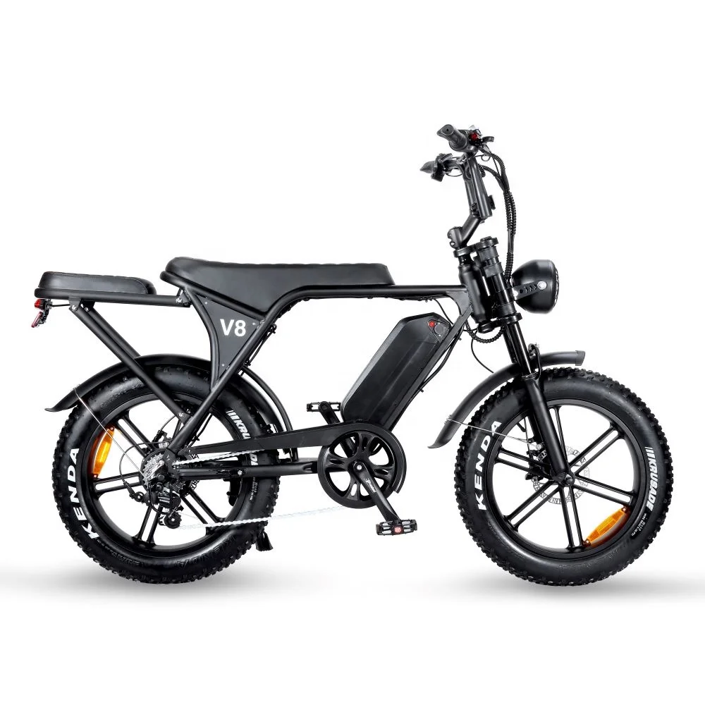 250W OUXI V8 e-Bike Fat tire Electric 25kmh bike e bike 250W Strong Power City Ebike Eu Warehouse shipping to your door FATBIKE