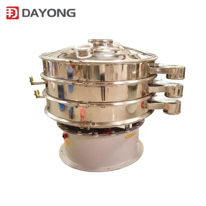 High Efficiency Sieving Machine Stainless Steel Vibrating Screen Sieving Waste Oil/Waste Ash