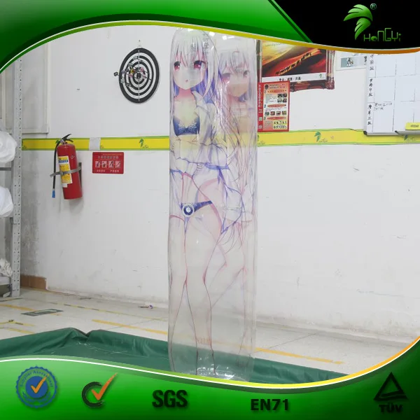 Hongyi Toys Customized Inflatable Clear Anime Inflatable SPH transparent Tube