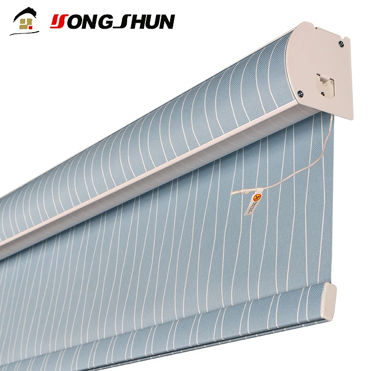 roller shade motorized blackout remote control smart  roller blinds