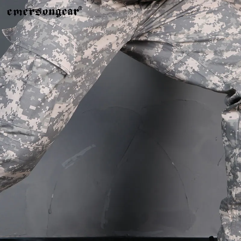 Горячая Распродажа армейские штаны Emersongear рубашка для улицы Мужская Военная униформа камуфляжная армейская Униформа Bdu