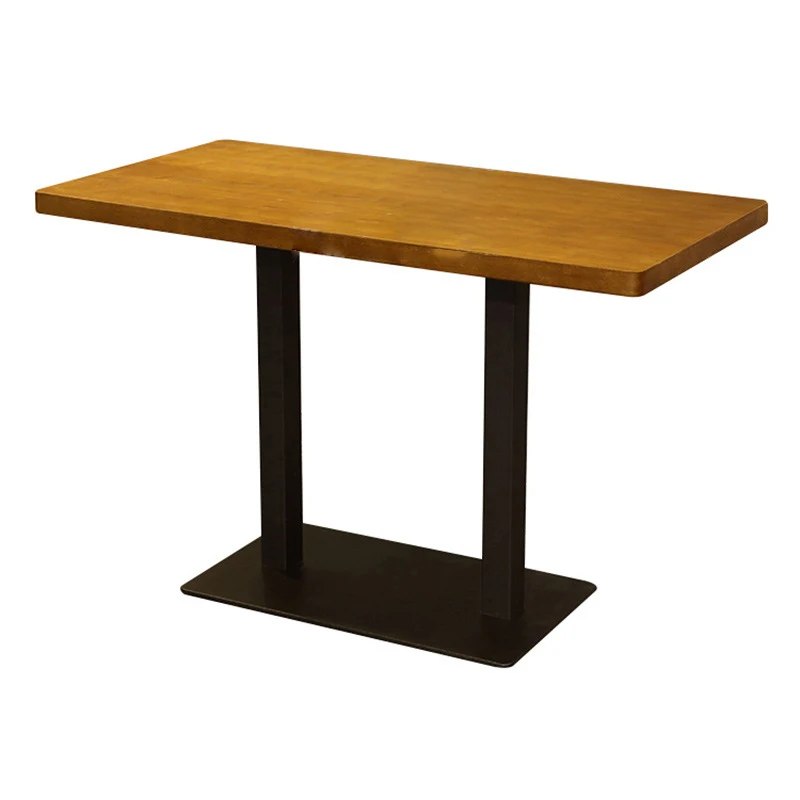 New Design Wholesale Commercial Restaurant Furniture Vintage Wooden Restaurant Dining Set,Bar Cafe Furniture