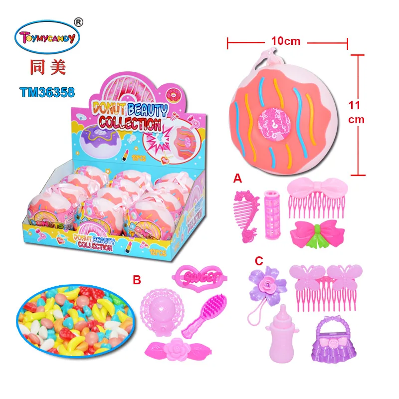 2022 new product cheap plastic surprise donuts toys with accessories toy good selling in super market
