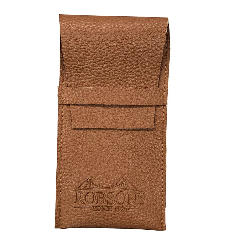 Custom  PU leather jewelry pouch Faux Black watch band PU Leather Pouch, envelope shape Leather Pouch Bag