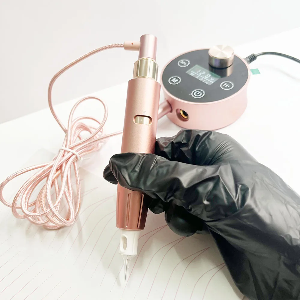 Intelligent Hair Stroke SMP PMU Universal Cartridge Use Microblading Eyebrow Tattoo Machine Kit for Microshading Nano Brows