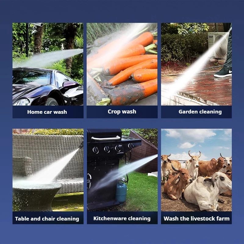 Supercharged Power Malaysia Automatic Machine For Car Trade Pressure Car Washer