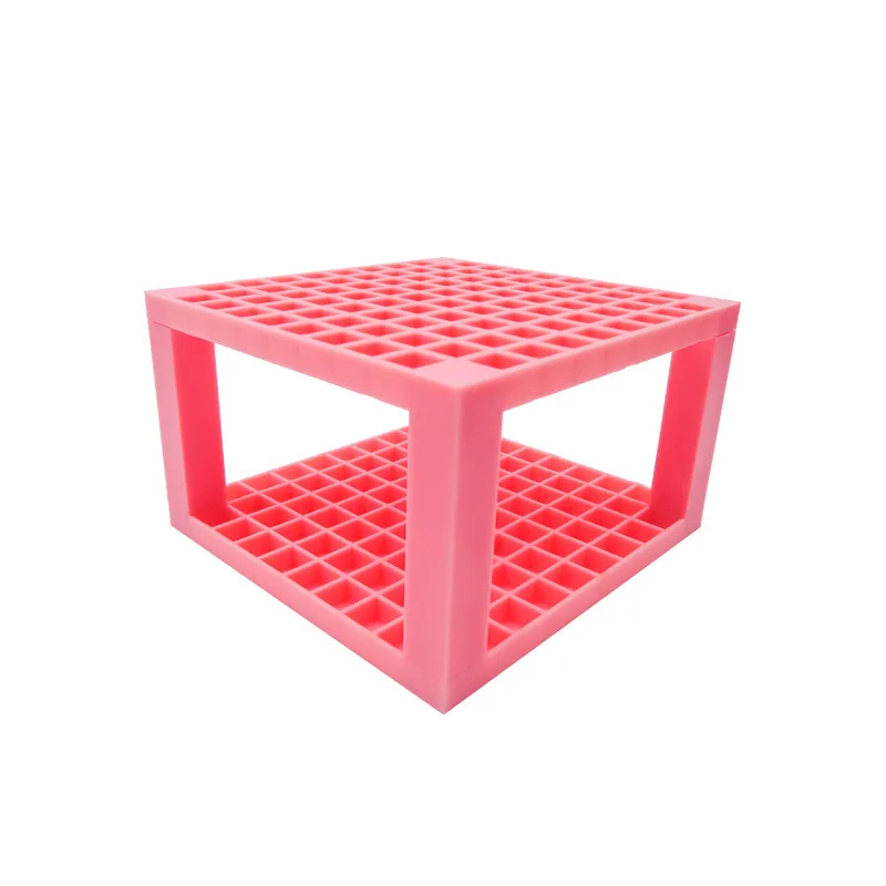 96 square plastic pencil and brush holder  holding rack for pens paint brushes colored pencils
