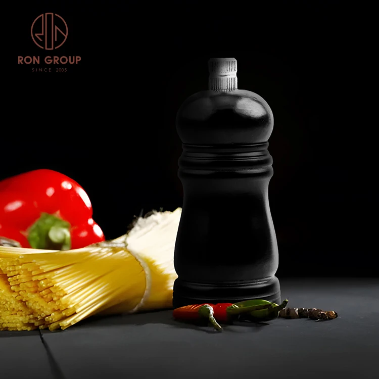Hot Sale Cooking Tool Creative Mill Manual Restaurant Salt Spice Black Manual Grinding Seasoning Bottle Pepper Grinder