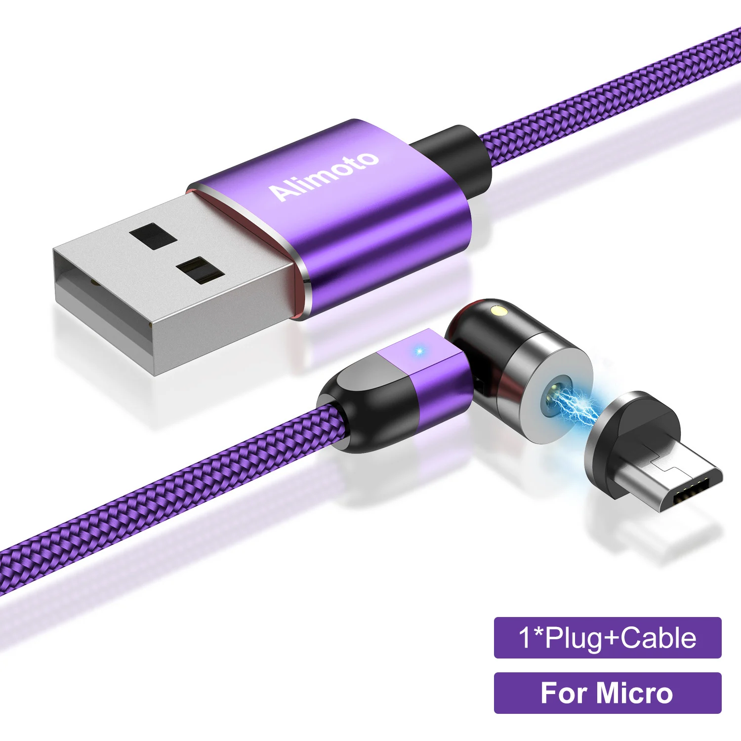 Магнитный кабель USB 3 А для быстрой зарядки iPhone 11 8 7 6 XS XR X Plus Samsung Xiaomi Type C Micro зарядный