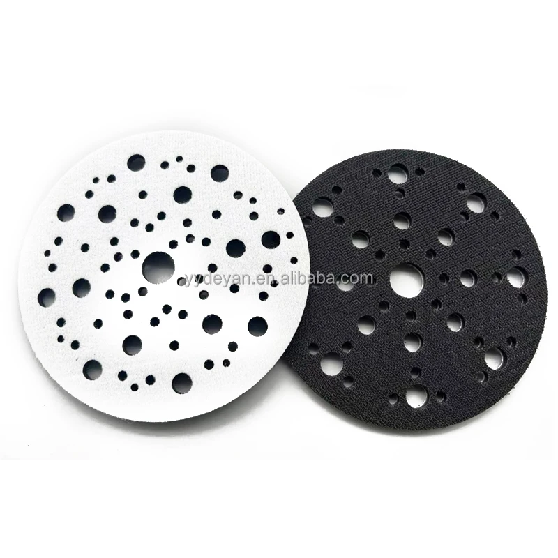 Factory 6 inch 150 mm 10 mm 5 mm 3 mm hook  interface pad and saver pad sanding disc