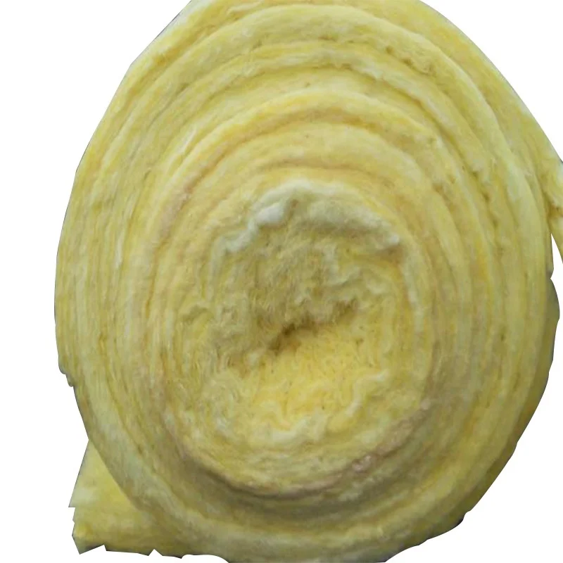 Fiberglass Insulation Blanket Glass Wool Roll Fiber Glass Wool With Aluminium Foil