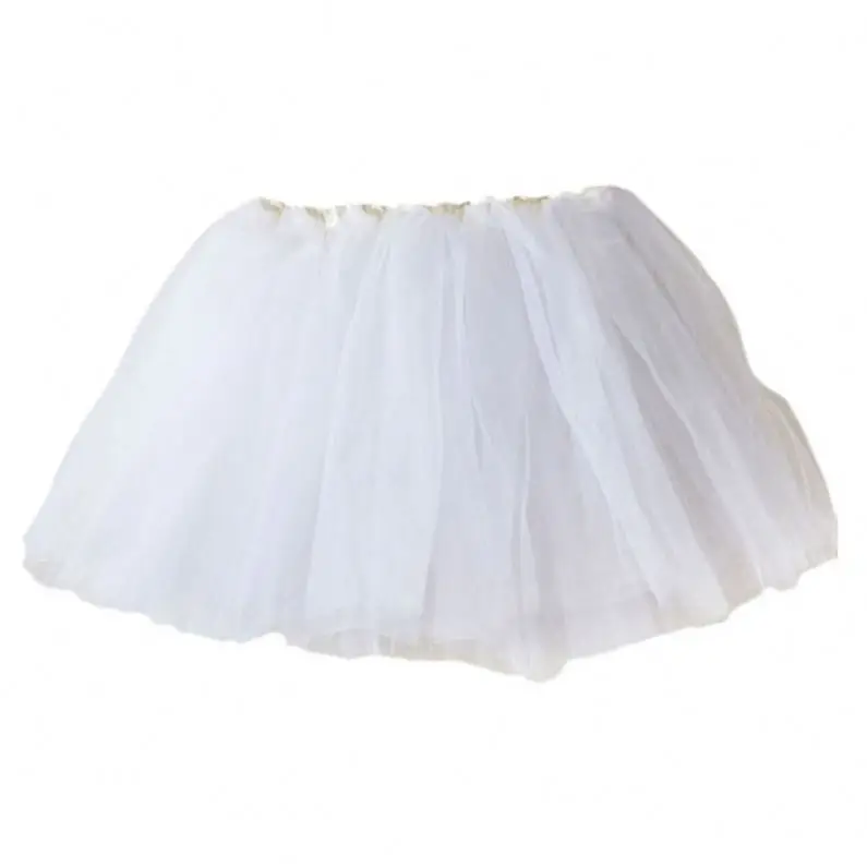 Summer Girls Party Ballet Low Waist Mesh Skirts Custom Logo Princess Dance Pettiskirt Mini Tutu Skirts
