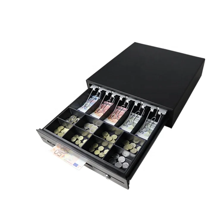 Classical CK-410 metal pos roller bearing 5bill 8coins cash drawer pos system