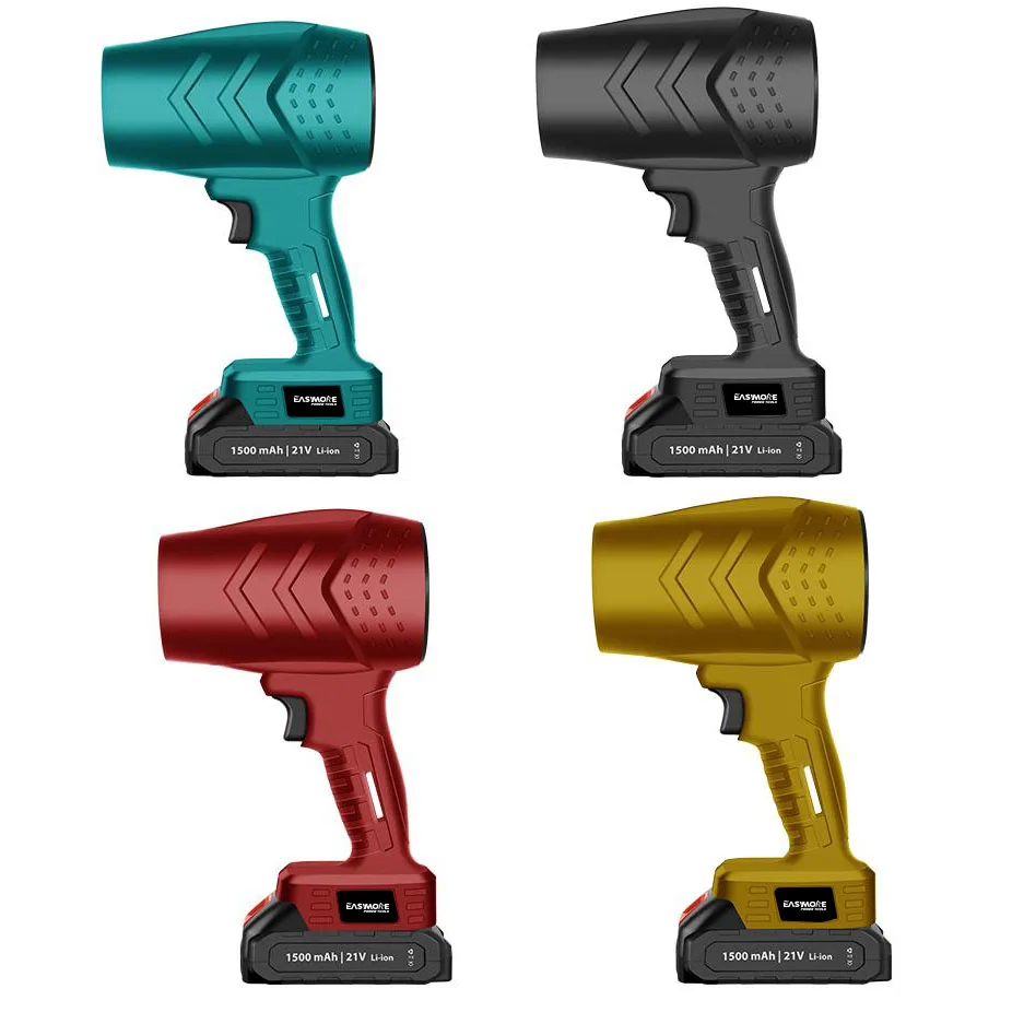 Mini Jet Turbo Fan Blower  21V Wireless Super Cordless 1050W Hand Held   Blower For  Cleaning