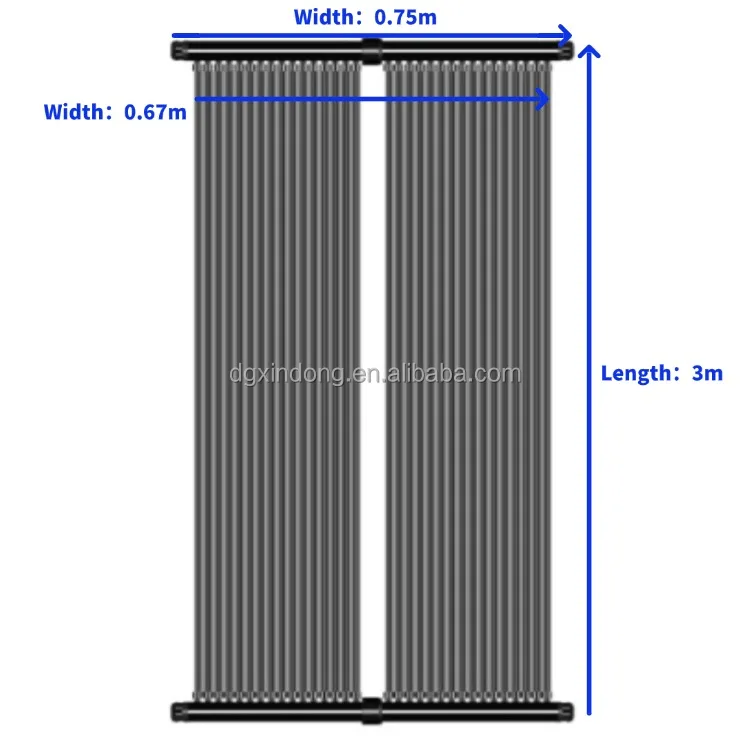 0.67 X 3M (0.75 X 3M) Solar Swimming Pool Heater Solar Matting