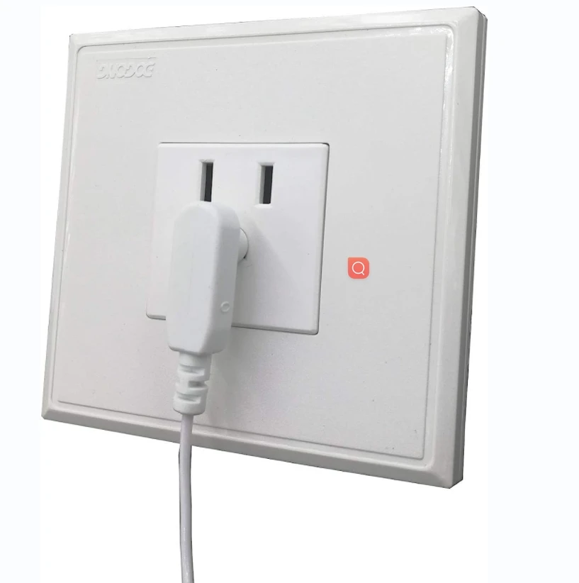 Grounding Earthing White Straight PU Cord 15FT 4.5M with Plug Adapter for Grounding Sheets Grounded Earthing Cable Wire