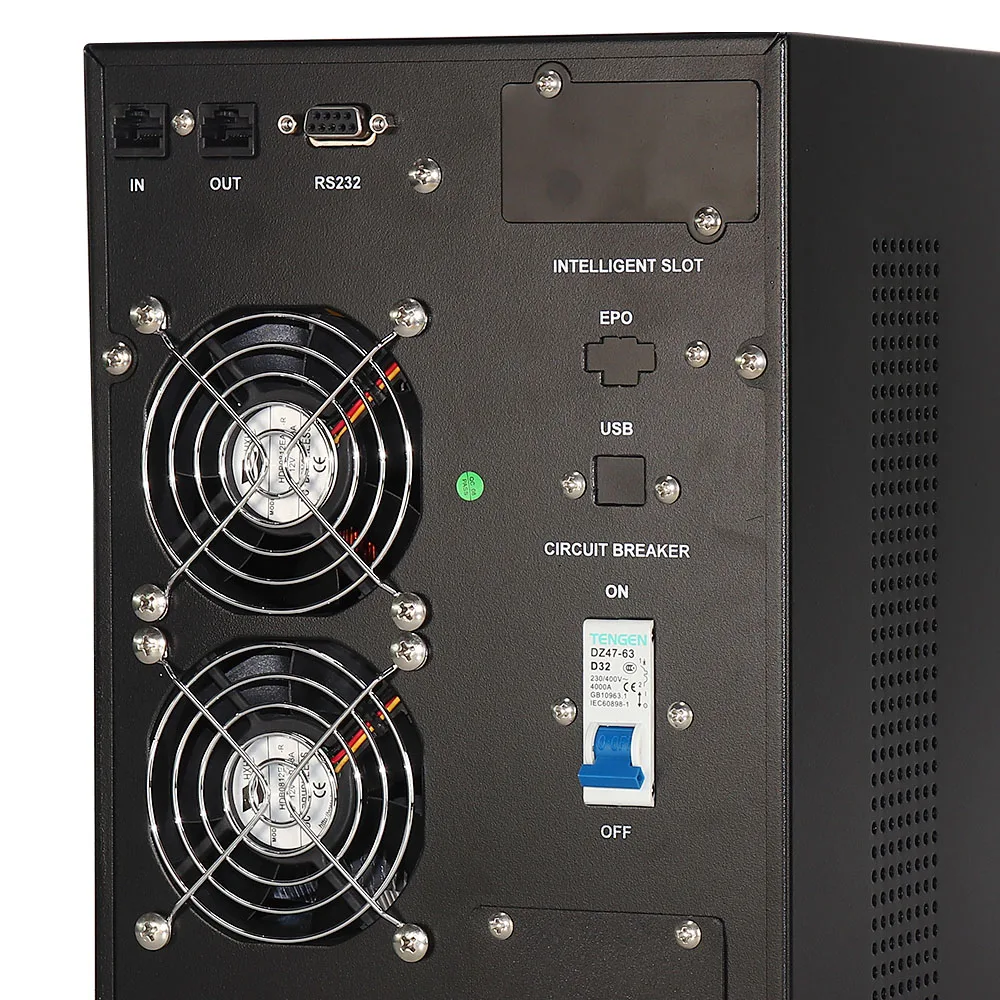 High Frequency Online UPS 1KAV-3KAV power supplies DSP LCD display for home office zero power switch delay