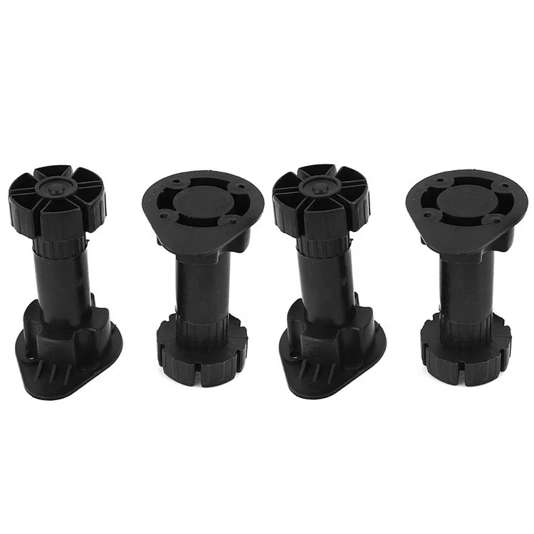 Регулируемые ножки для кухонного шкафа с пластиковой основой