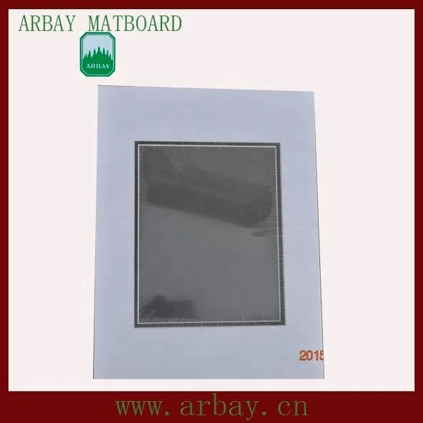 8ply 3mm thick white paper photo frame mat board manufactures