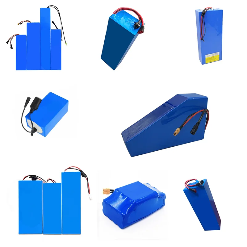 Electric Scooter Battery 12v 48v 52v 60v 10ah 20ah 25ah 30ah Li Ion Power Battery Pack For E-bicycle Skateboard Battery