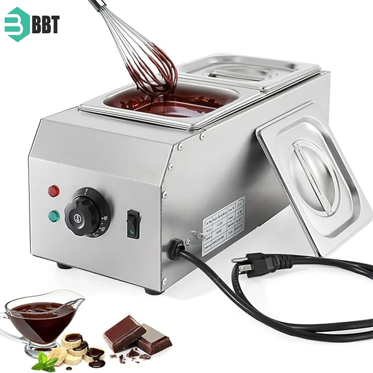 High Quality  Chocolate Melted Machine Electric Cheese Melting Pan Chocolate Making Machine For home