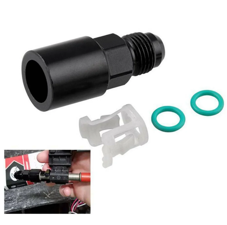 Male AN6-5/16 female fuel distribution pipe connector,Aluminum fuel pipe refit fittings for LS, LS1,LS3 universal