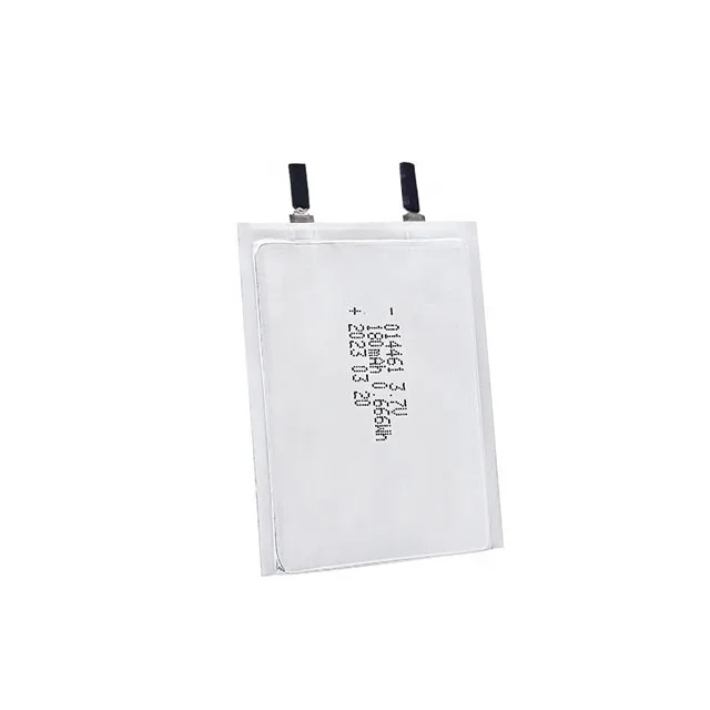 Hot sales 1mm ultra thin lipo 014461 3.7v 180mah rechargeable li-ion battery smart card /Credit Cards/bluetooth keyboard