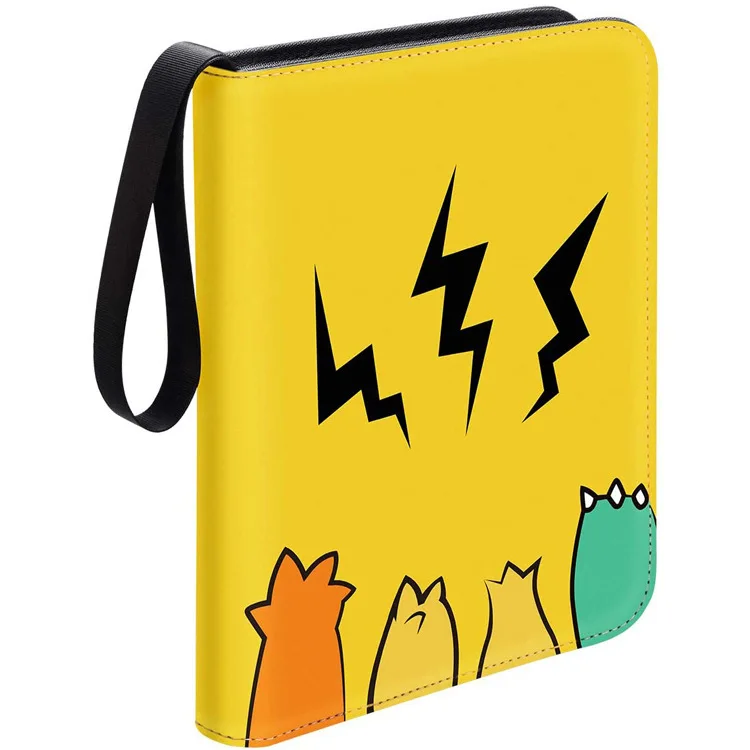 51 Styles Pocket Monsters Anime Card Sleeves 50 Pages 400pc Video Game POKE Business Card Collection Storage Card Bag Book