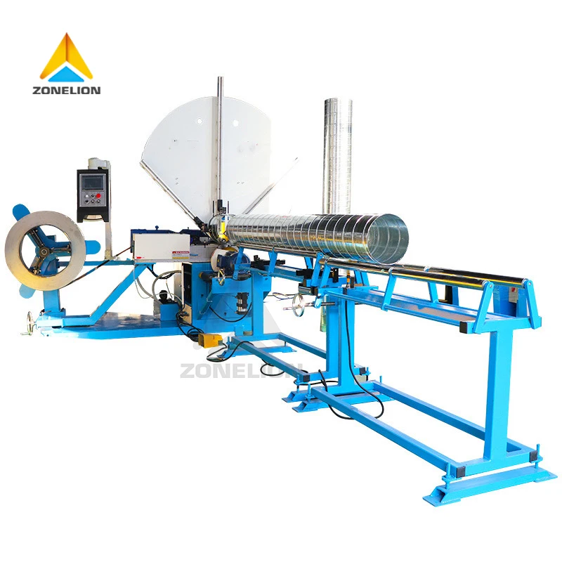 Automatic Spiral Round Air Duct Machine