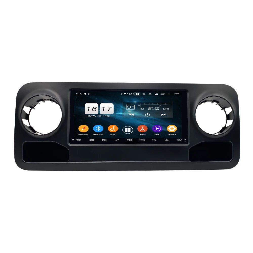 KLYDE KD-1752 PX5 4G+64G Android 10.0 GPS Navigation auto radio stereo dvd player 10.25 inch for BENZ Sprinter 2019-2020