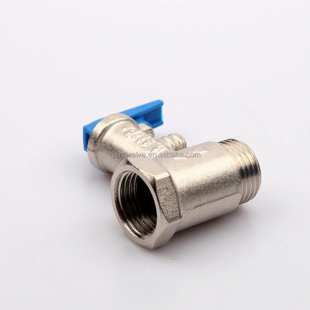 Low pressure 2bars 2.5bars air release gas burner pneumatic 1/2' thread brass 3 bar safety valve