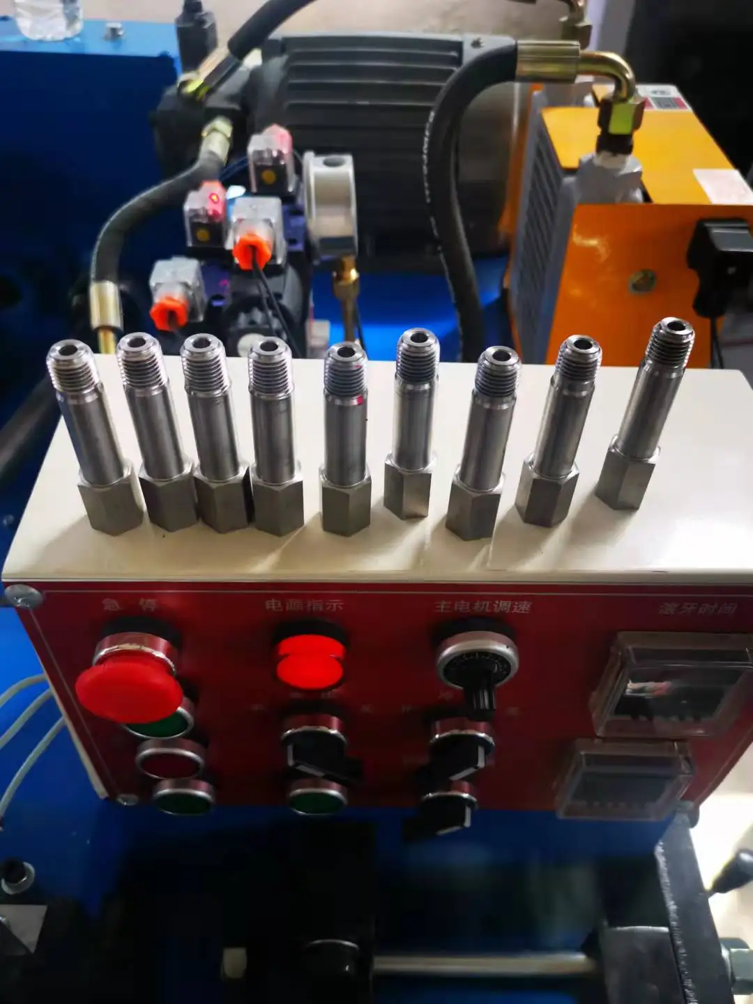 High Speed Energy saving machine thread rolling machines for screw making Hydraulic three-axis thread rolling machine