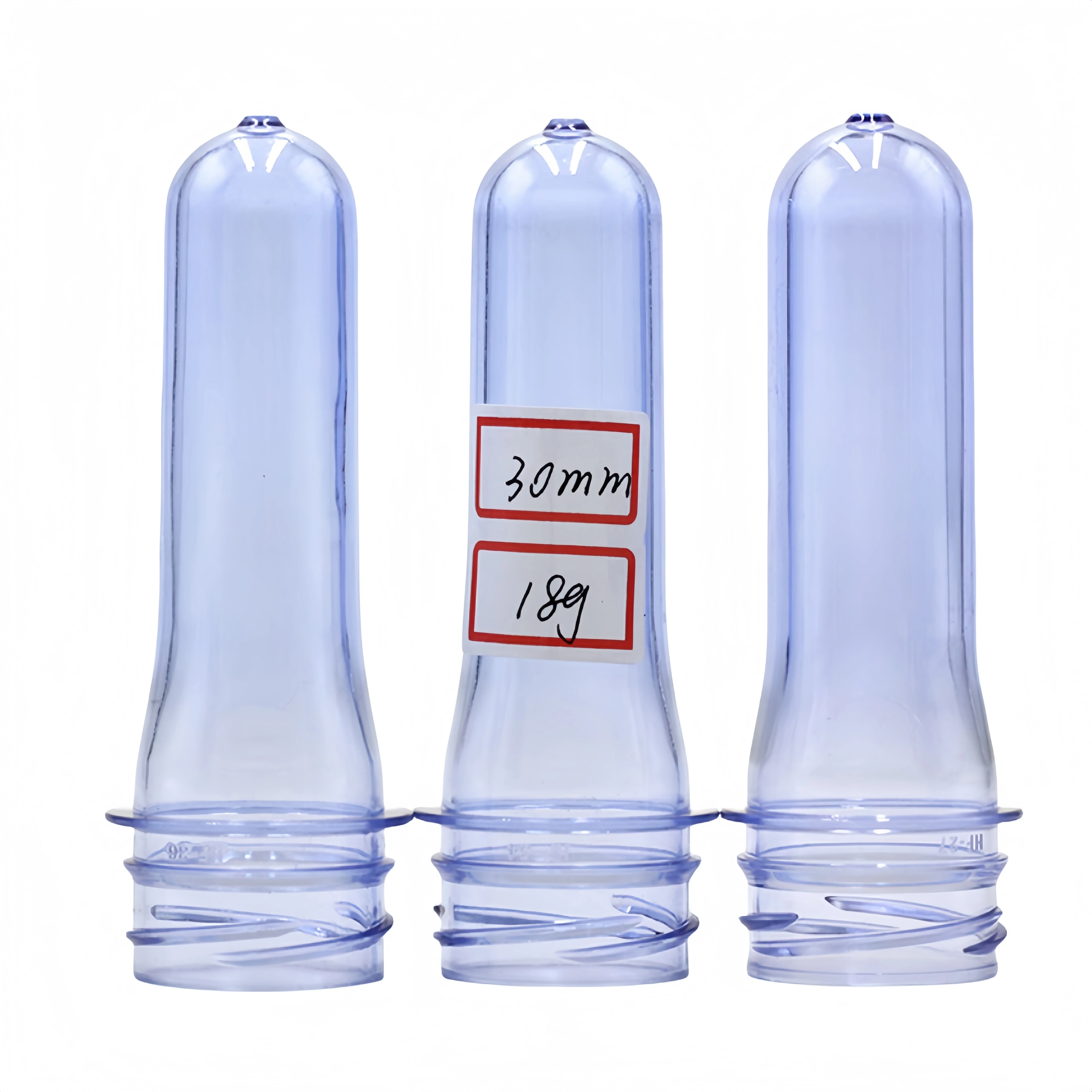 30\/25 30mm 10.5g mini Pet preforms 100% virgin pet for water bottle pet water bottle preform preform 16g 2g 13g 13.5g 13.8g 14g