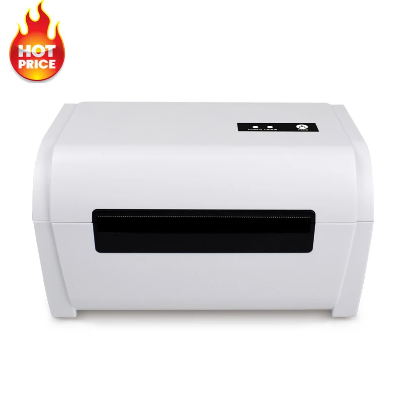 Белый цвет 4 дюйма Водонепроницаемый Wifi термопечать доставка рулон бумаги принтер этикеток 4X6 для