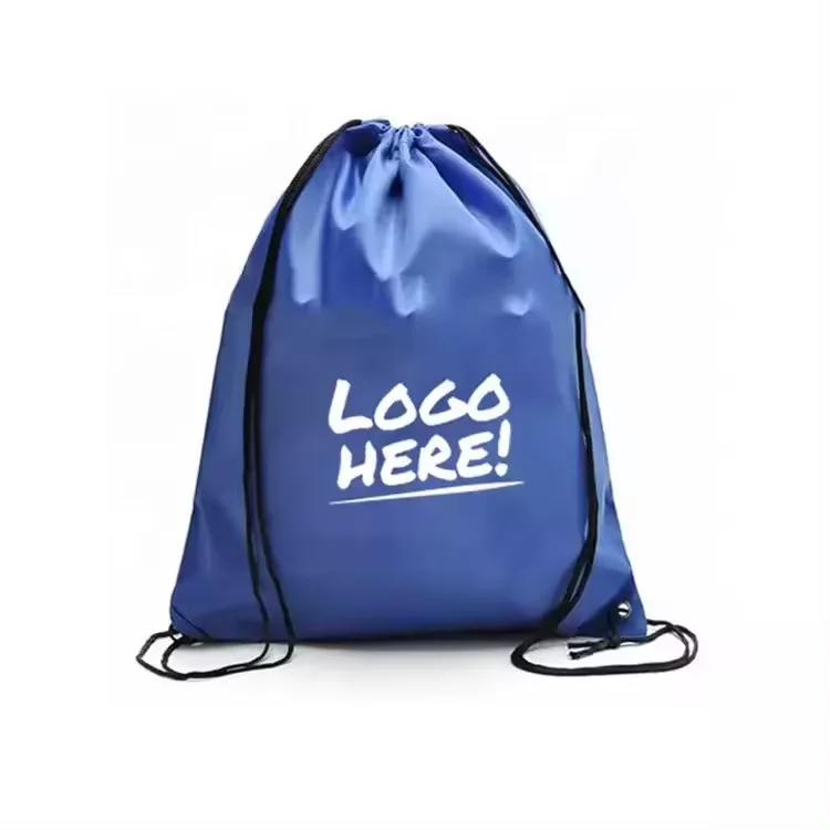 Cheap Sport Nylon Polyester 210 D Drawstring Bag For Shoes