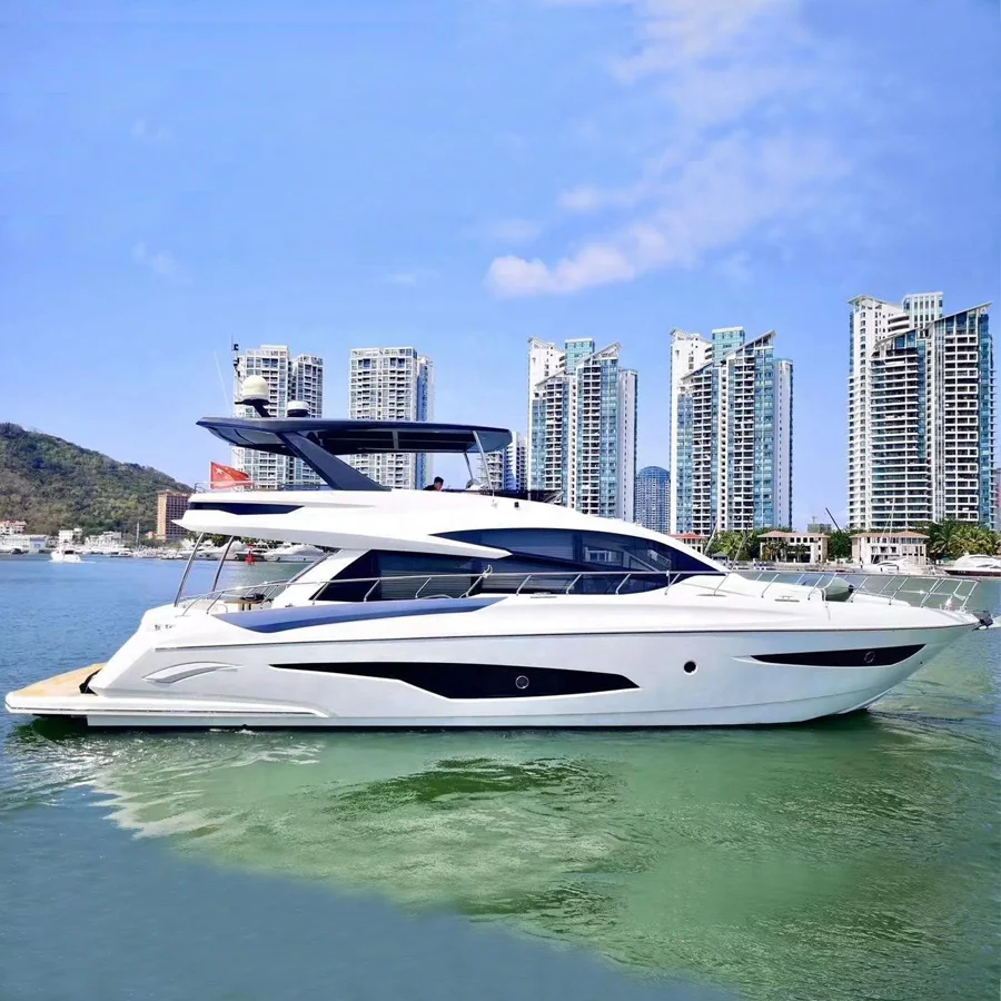 china yacht manufacture luxury yacht boat 76ft luxury 30 meter big boat yacht