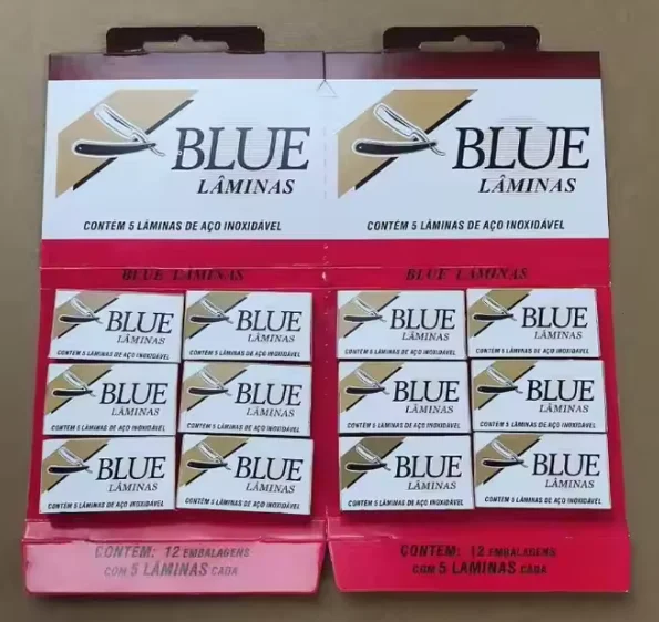 Double Edge razor Blade Safety Razor Blade Stainless Steel Box Packed Chromium coating No logo