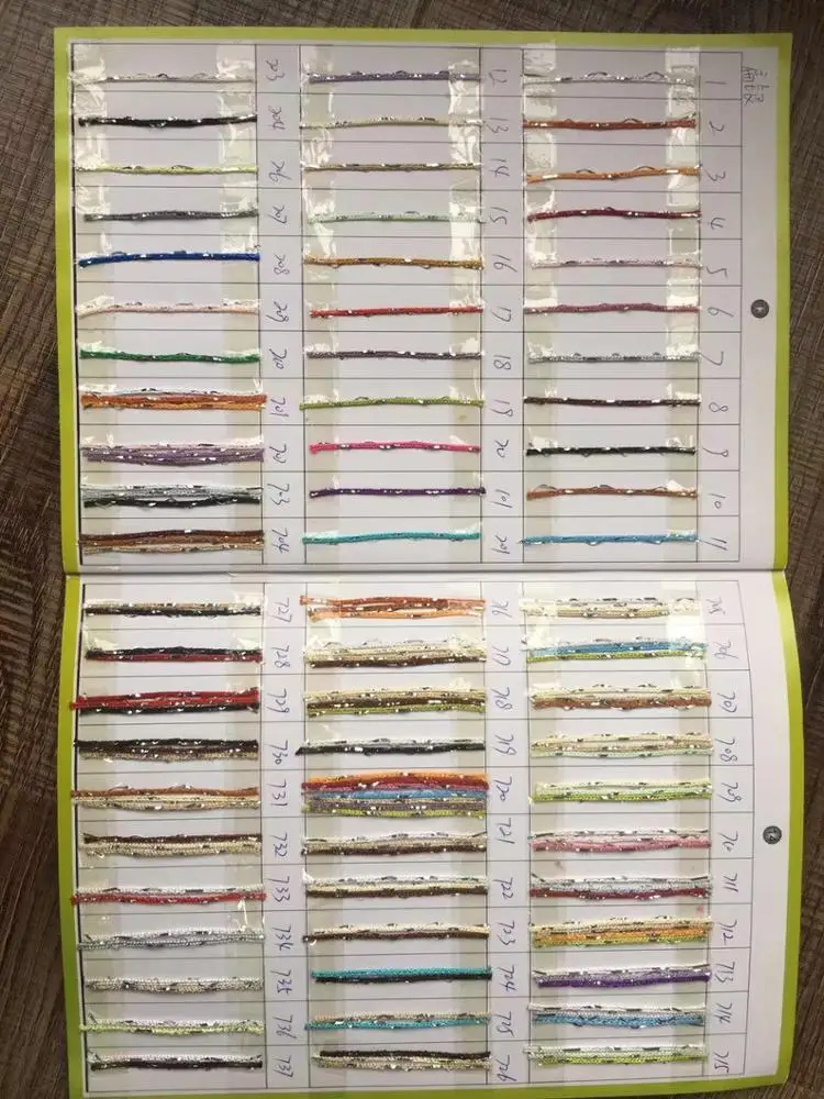 Rod Pocket Wedding Line Silver Spaghetti Thick Decorative String Curtain