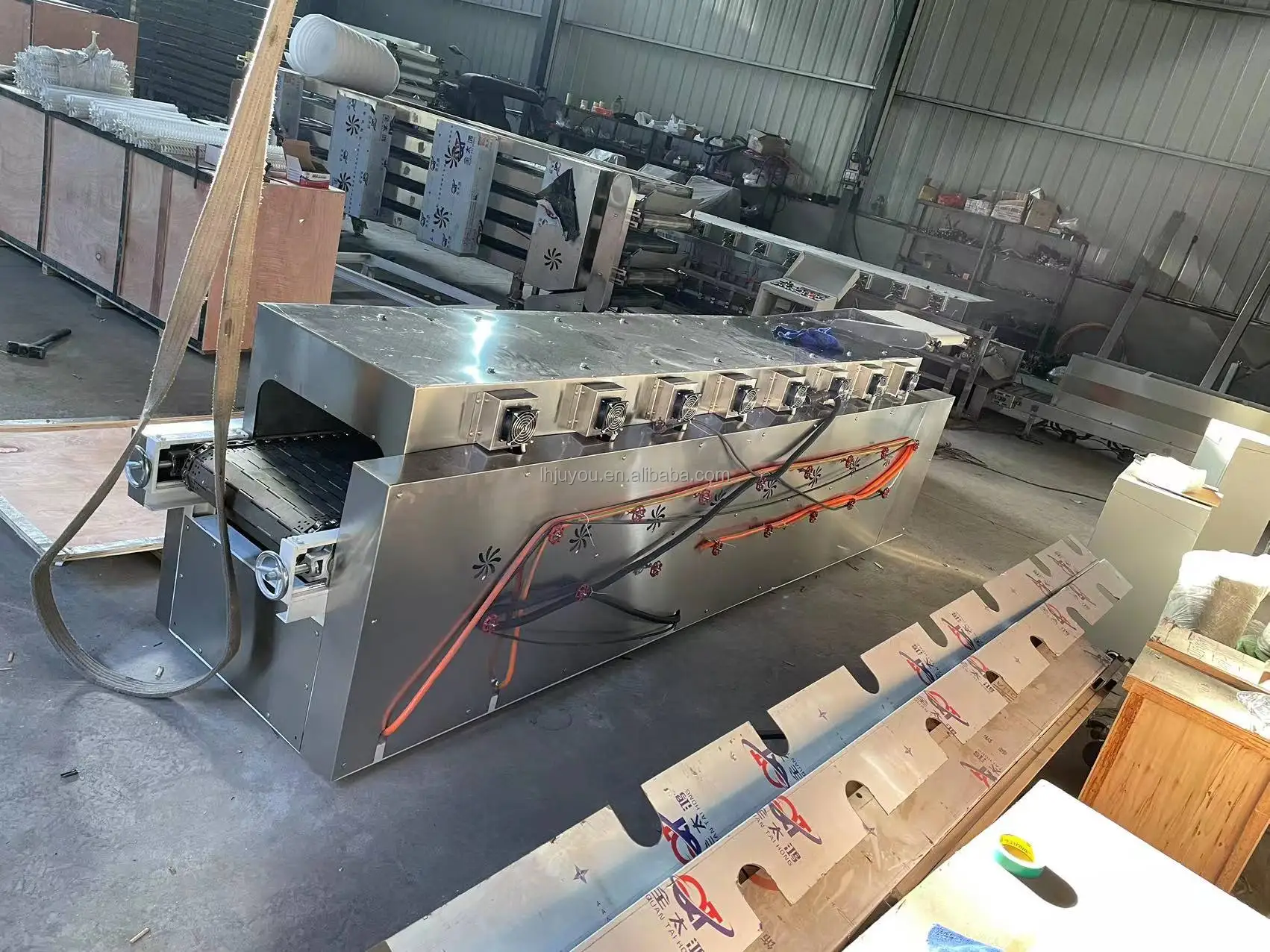 High Quality Full Automatic Flour Tortilla spring roll wrapper machine Chapati Roti Maker Arabic Pita Bread machine