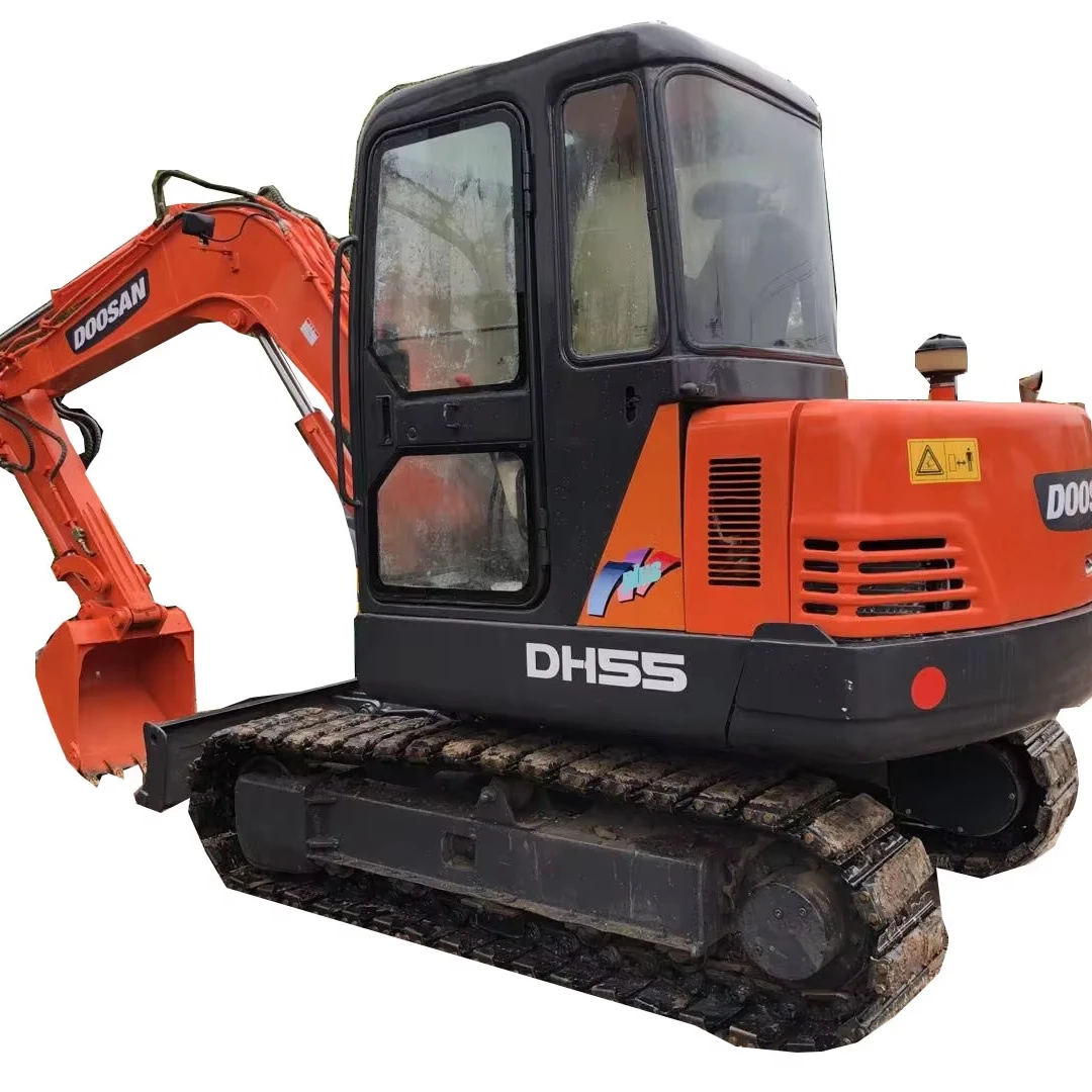 Mini Used Doosan DH55 Durable Excavator 99% New Affordable price in Stock Caterpillar Hitachi Kobelco Original Used Excavator