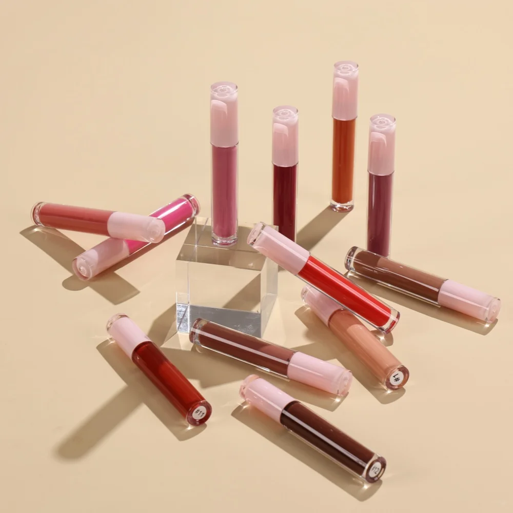 High Pigment Quality Vegan Lip Gloss Long Lasting Lip gloss Wholesale Private Label Custom Clear Lipgloss Lip Gloss