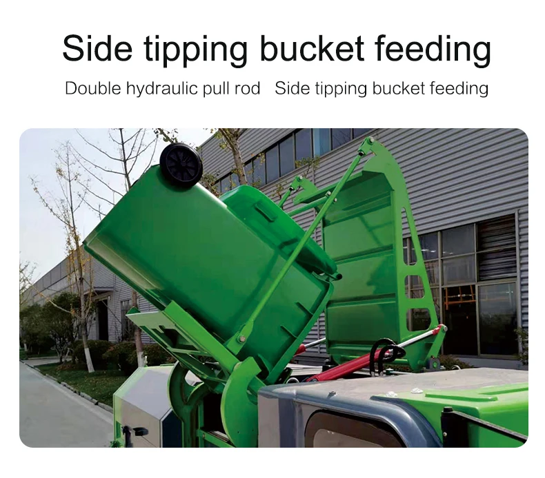 ART-Y40 Battery Powered Automatic Trash Bin Washing Truck